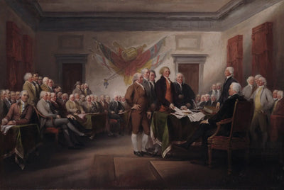 La Déclaration d’indépendance 4 juillet 1776 - John Trumbull - Alpha Reproduction
