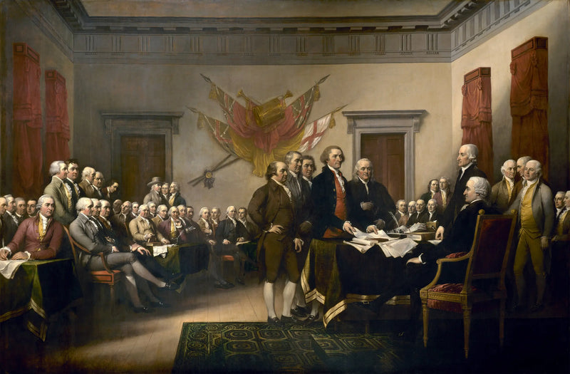La Declaración de Independencia - John Trumbull