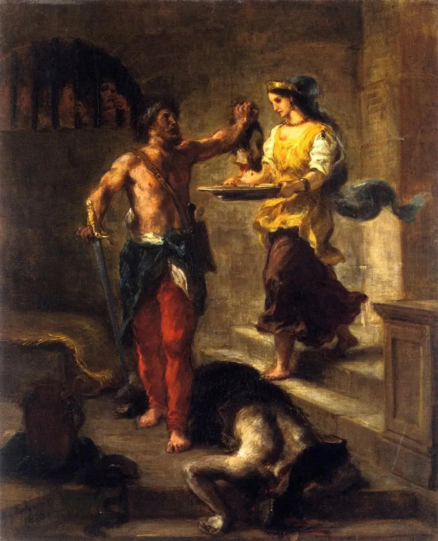 La Decapitación de san Juan Bautista - Eugène Delacroix