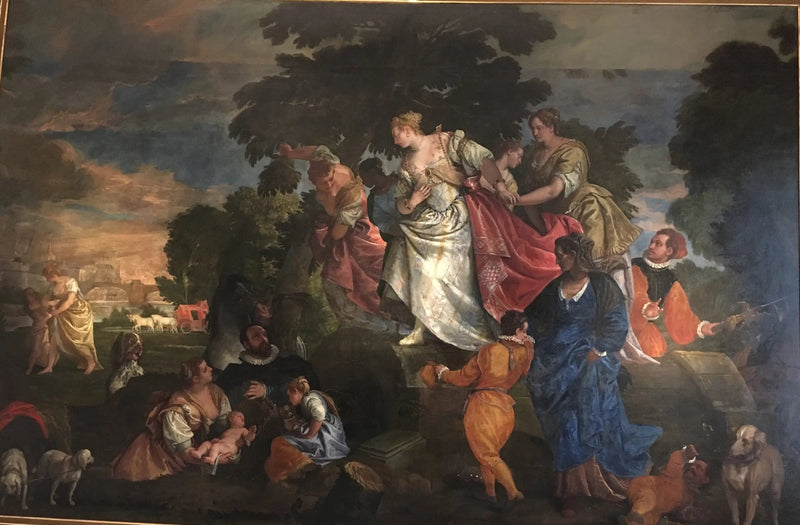 El descubrimiento de Moisés - Paul Véronèse