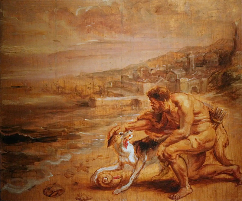 La Descubrimiento del Púrpura - Peter Paul Rubens