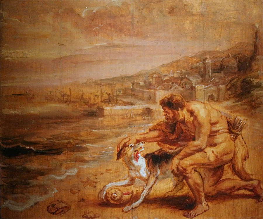 La Descubrimiento del Púrpura - Peter Paul Rubens