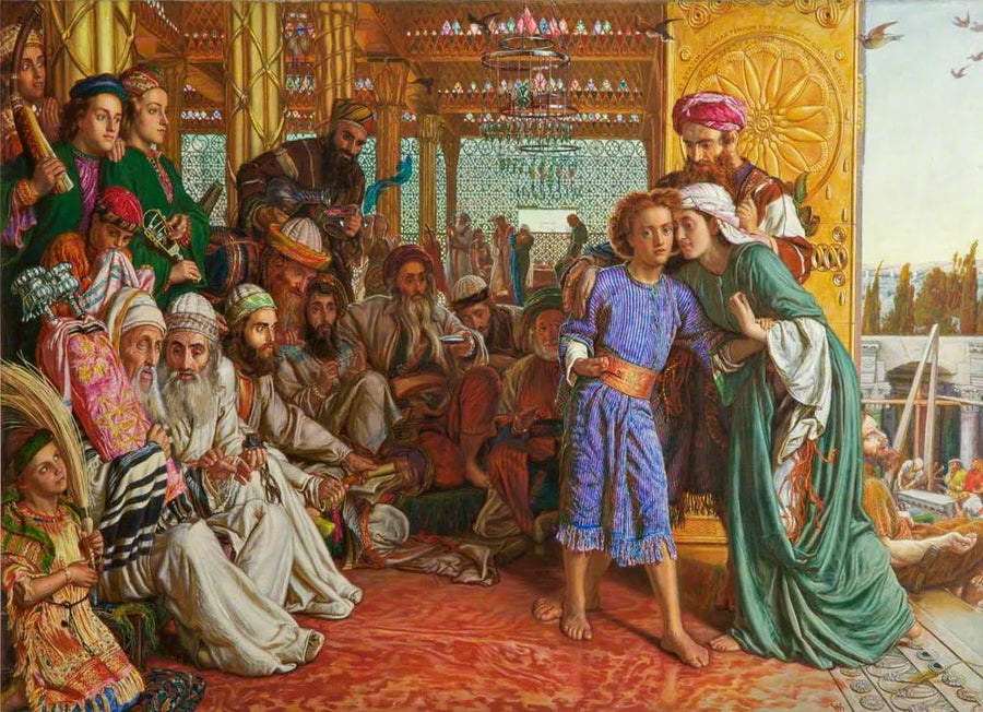 El descubrimiento del Salvador en el Templo - William Holman Hunt