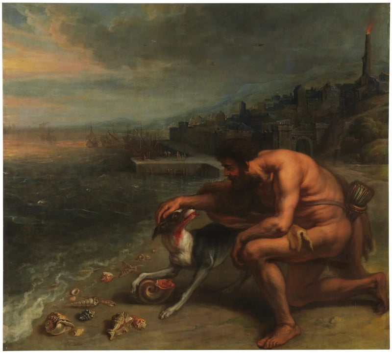 El descubrimiento del violeta - Peter Paul Rubens