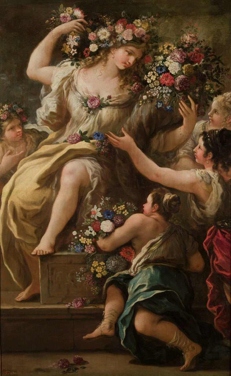 La diosa Flora - Luca Giordano