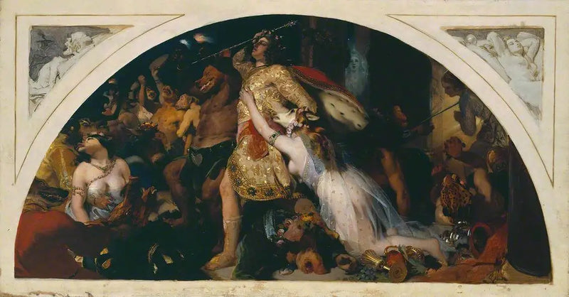 La derrota de Comus - Edwin Henry Landseer