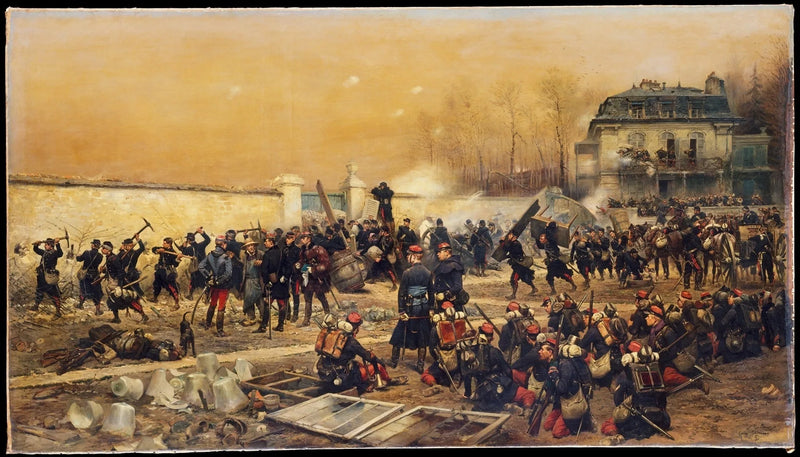 La Defensa de Champigny - Édouard Detaille