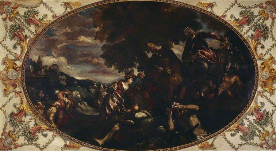 La defensa de Esmirna - Sebastiano Ricci