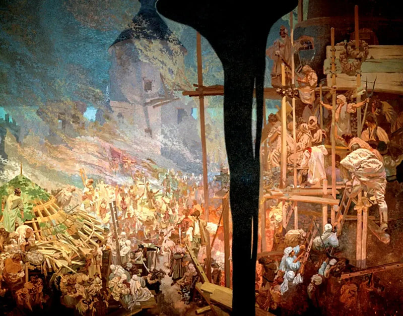 La Defensa de Szigetvár - Alphonse Mucha