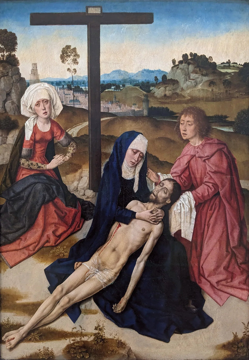 La Deploración de Cristo - Dirk Bouts