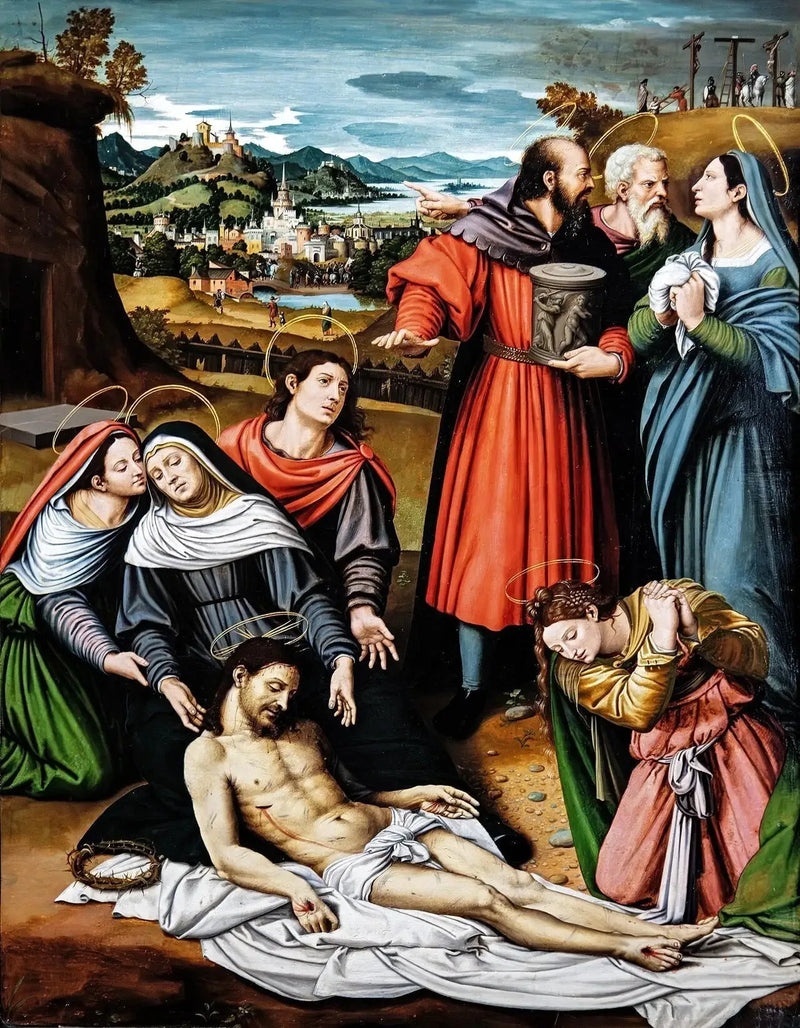 La Deploración de Cristo - Vicente Masip