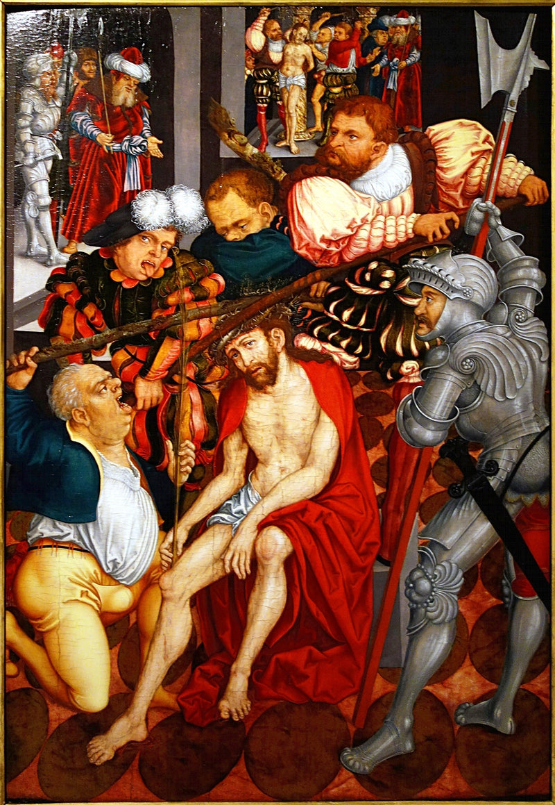 La Dérision du Christ - Lucas Cranach el Viejo