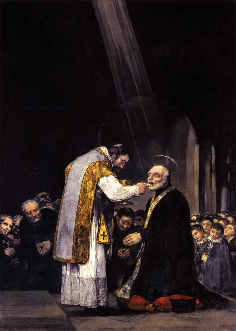 La Última Comunión de san José de Calasanz - Francisco de Goya