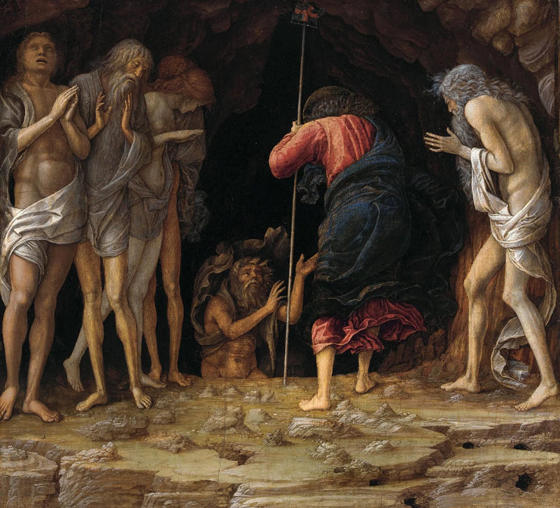 La Descenso en los abismos - Andrea Mantegna