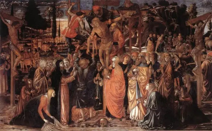 La Descente de la Croix - Benozzo Gozzoli