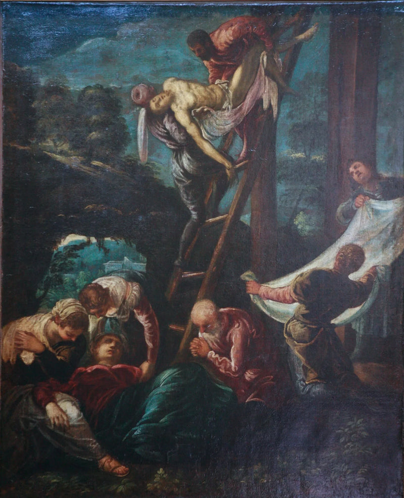 La Descente de la Croix - Jacopo Tintoretto