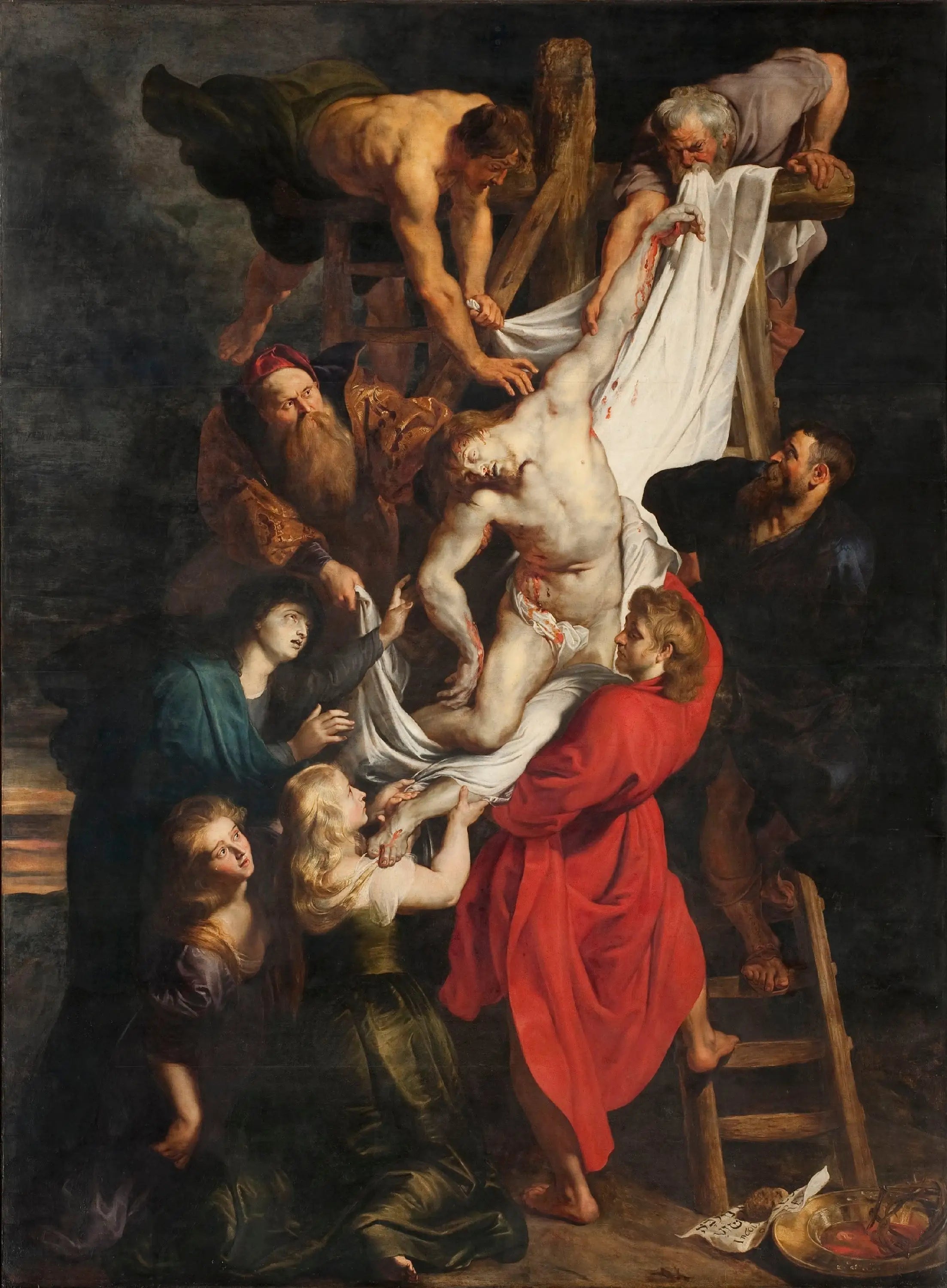 La Descente de Croix - Peter Paul Rubens image 1 tableau peint à l’huile sur toile