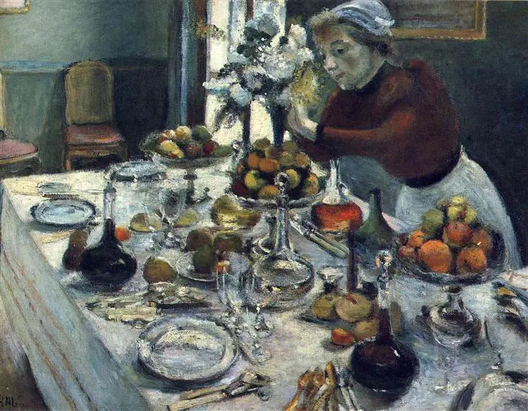 La mesa de servicio - Henri Matisse