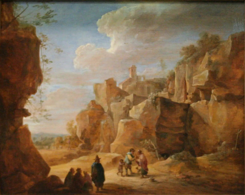 La desuso de buena aventura - David Teniers el Joven