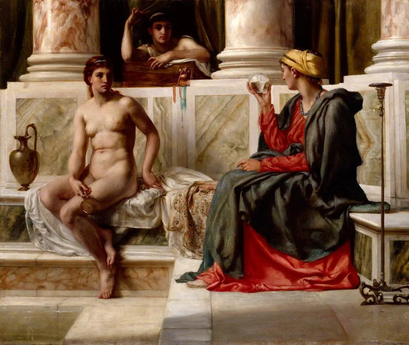 La adivina de la buena suerte - Edward Poynter