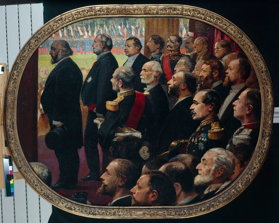 La distribución de las banderas, el 14 de julio de 1880 - Édouard Detaille