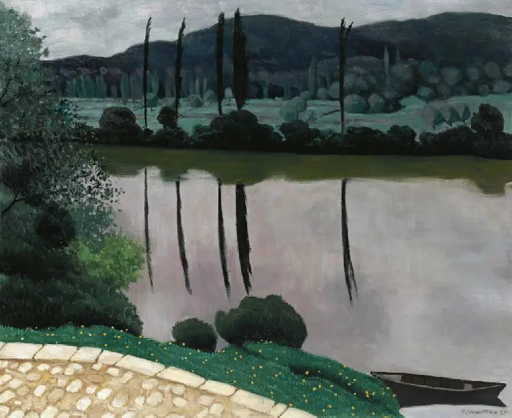 La Dordogne en Vitrac - Félix Vallotton