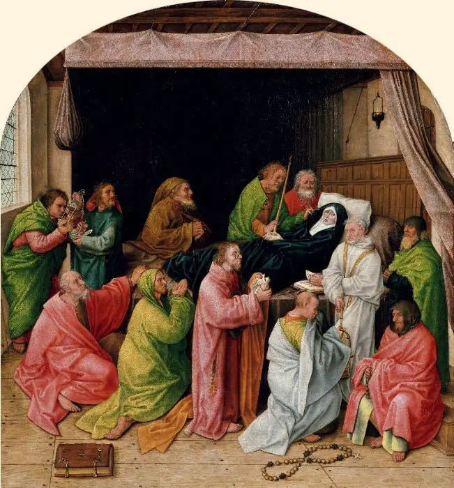 La Dormición, último cuarto del siglo XV - Hugo van der Goes