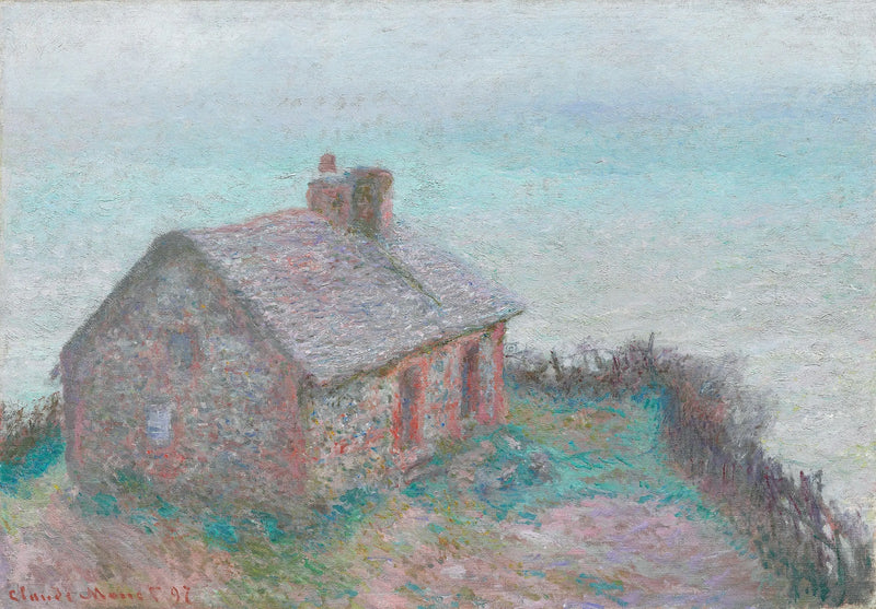 La aduana de Varengeville - Claude Monet