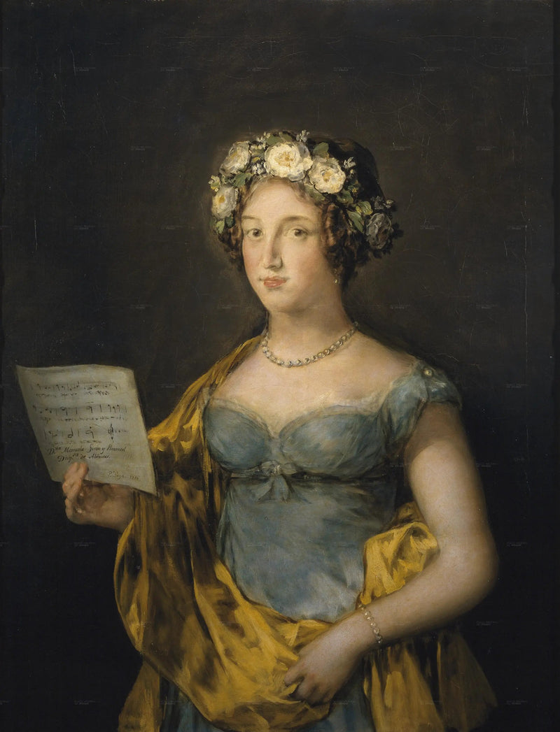 La Duquesa de Abrantes - Francisco de Goya