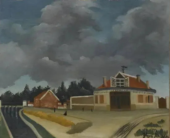 La Fábrica de sillas - Henri Rousseau