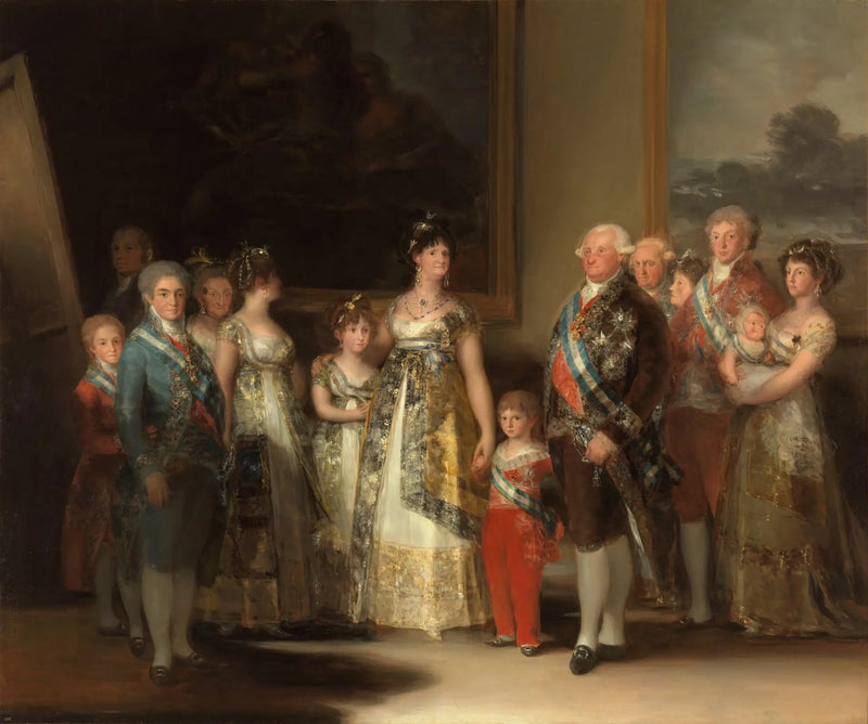 La Familia de Carlos IV - Francisco de Goya