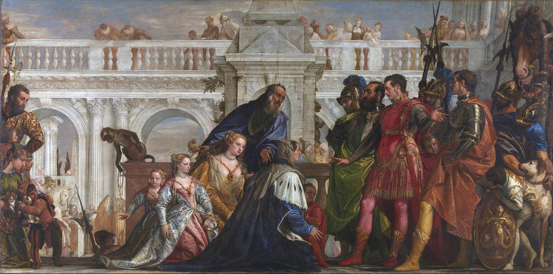La familia de Darío frente a Alejandro - Paul Véronèse