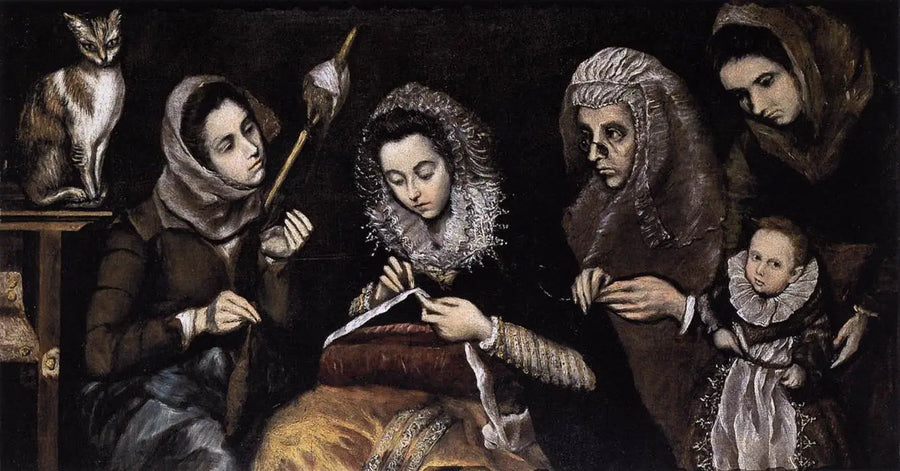 La familia de El Greco - El Greco