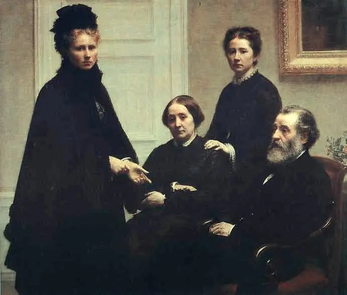 La Familia Dubourg - Henri Fantin-Latour