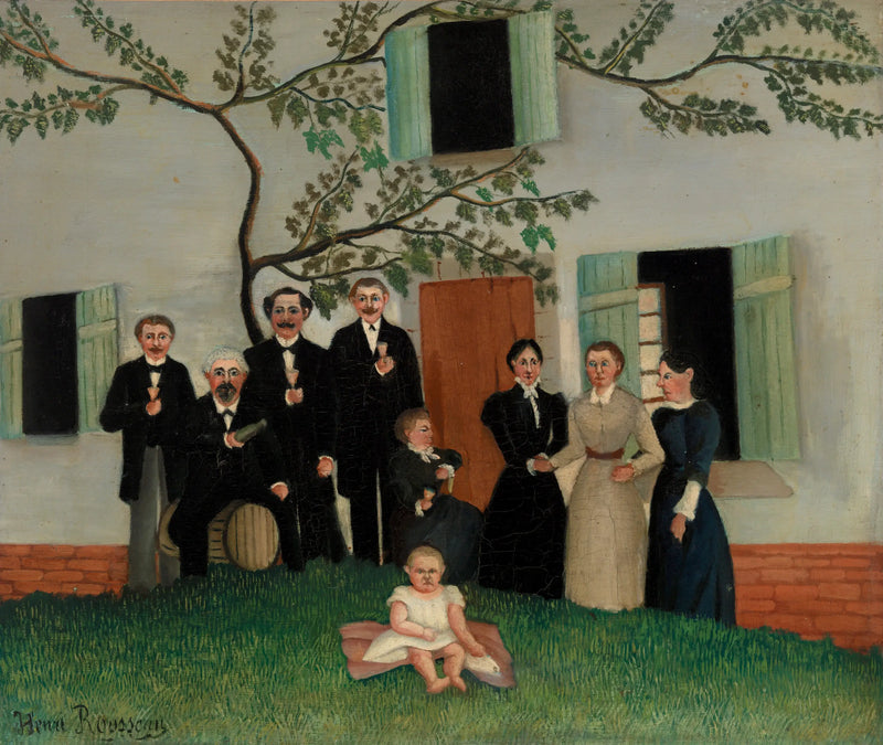 La Familia - Henri Rousseau