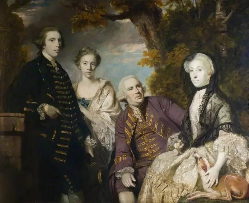 La familia Roffey - Joshua Reynolds