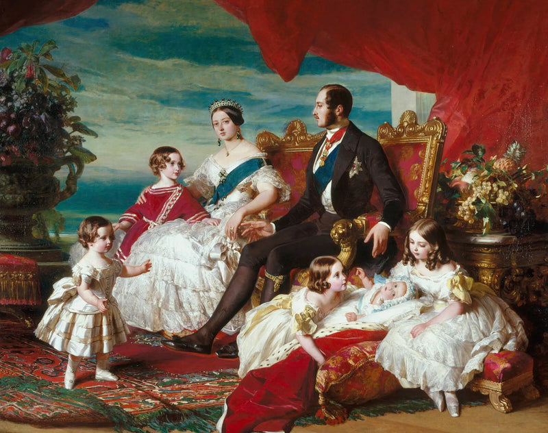 La familia real en 1846 - Franz Xaver Winterhalter