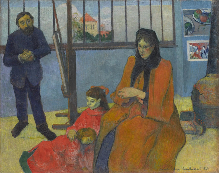 La Familia Schuffenecker - Paul Gauguin