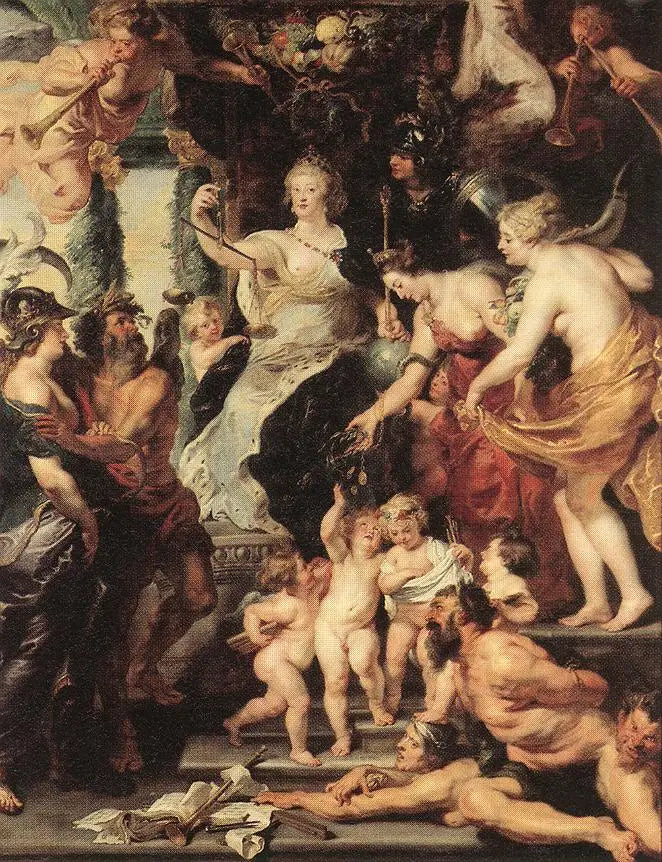 La Félicité de la regencia - Peter Paul Rubens