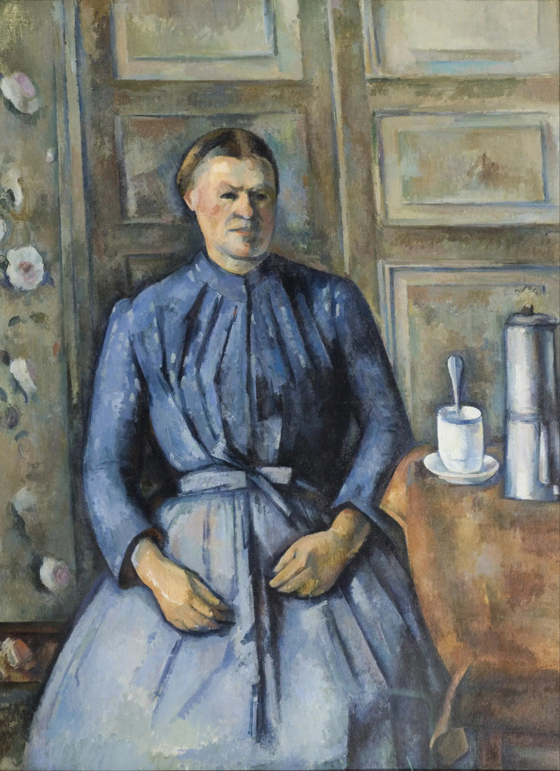 La Mujer con la cafetera - Paul Cézanne