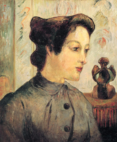 Reproduction du tableau « La femme au chignon - Paul Gauguin » par Alpha Reproduction en peinture à l’huile
