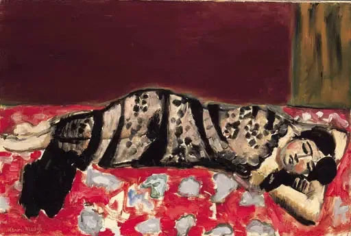 La Mujer en el diván - Henri Matisse