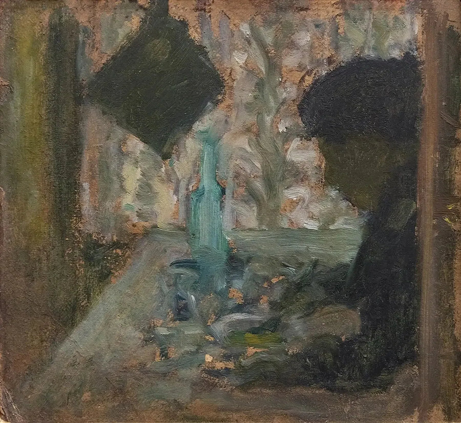 La Mujer en el restaurante - Pierre Bonnard