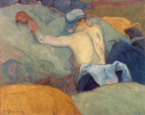 La Mujer con cerdos, en pleno celo - Paul Gauguin