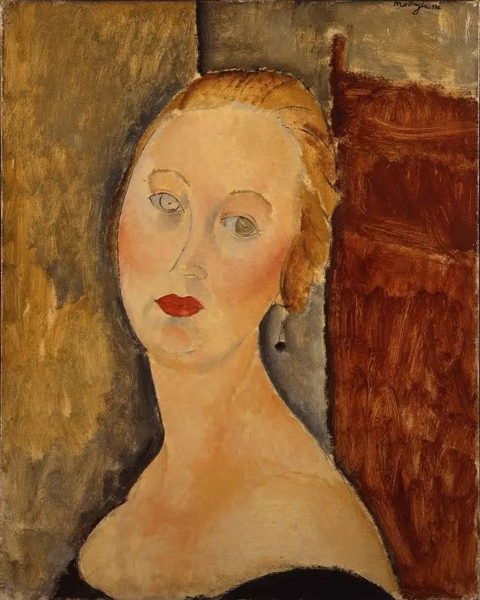La Mujer rubia - Amedeo Modigliani