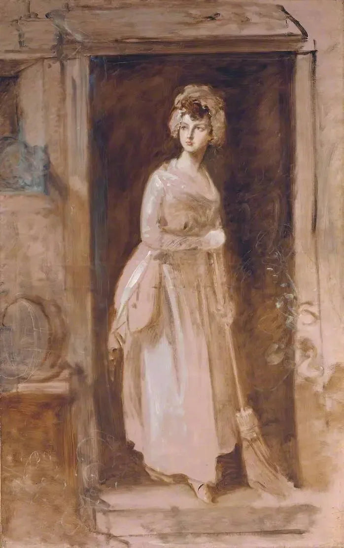 La mujer de la limpieza - Thomas Gainsborough