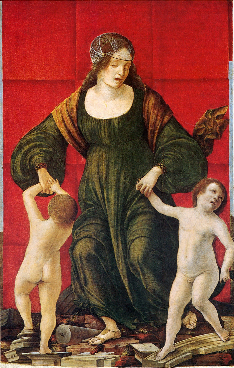 La mujer de Hasdrubal y sus hijos - Ercole de’ Roberti