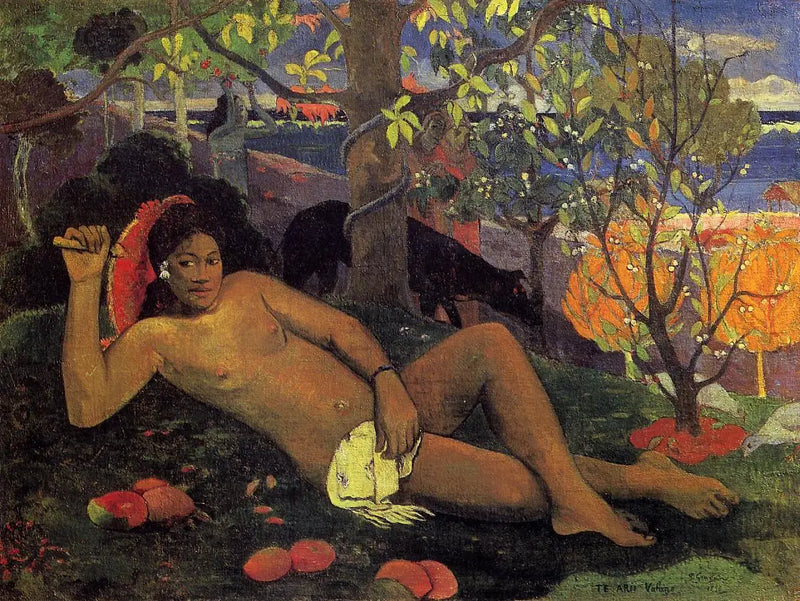 La Mujer del rey - Paul Gauguin