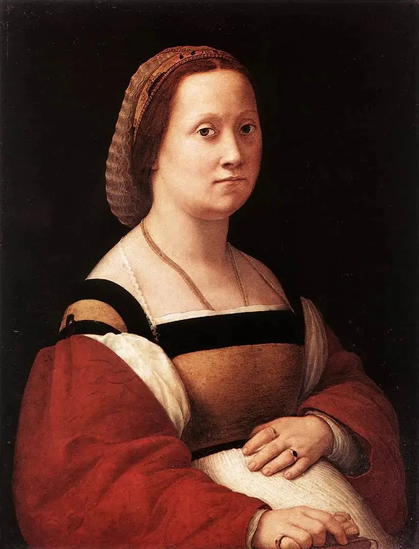 La mujer embarazada - Rafael Sanzio
