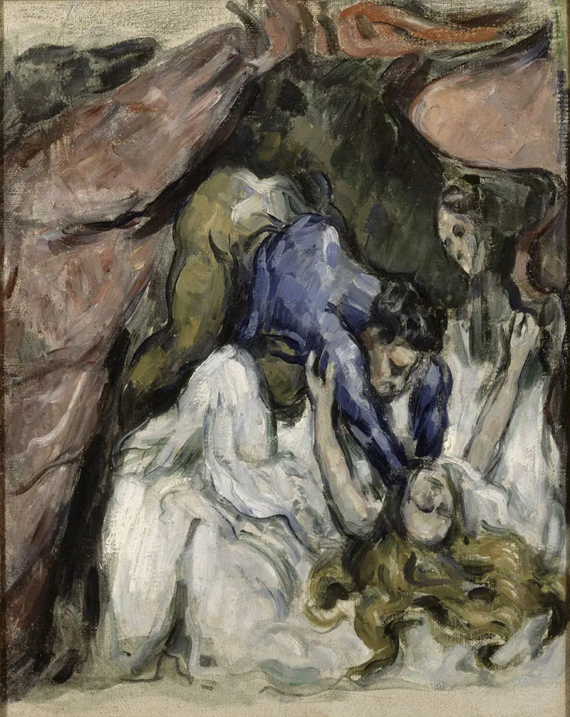 La Mujer estrangulada - Paul Cézanne
